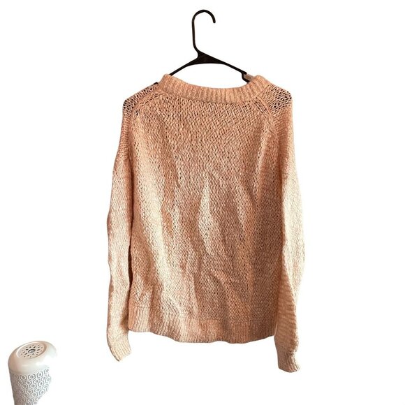 Madewell Baez Pullover Pink Sweater - Picture 4 of 4